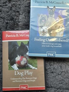 Patricia McConnell 2-DVD Dog Training Set: Dog Play & Feeling Outnumbered